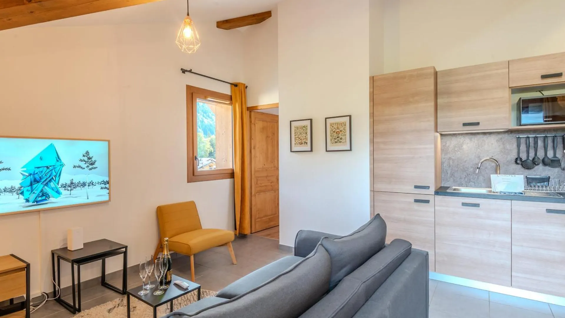 Appartement Neuf 4* A Morzine, 2 Chambres, Proche Pistes Et Centre, Balcon, Wifi, Garage Inclus - Fr-1-754-45 Apartment Morzine