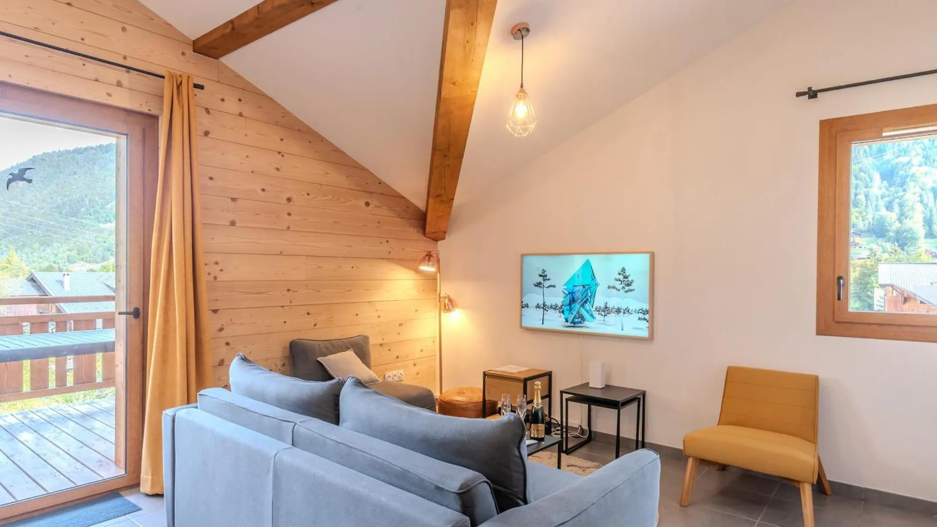 Appartement Neuf 4* A Morzine, 2 Chambres, Proche Pistes Et Centre, Balcon, Wifi, Garage Inclus - Fr-1-754-45